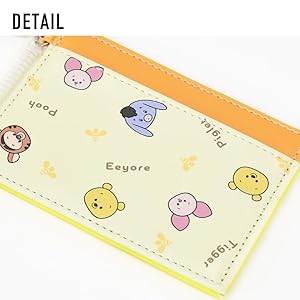 Amazon | [ディズニー] パスケース 定期入れ 合皮 コイル